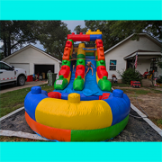 Building Blocks Water Slide